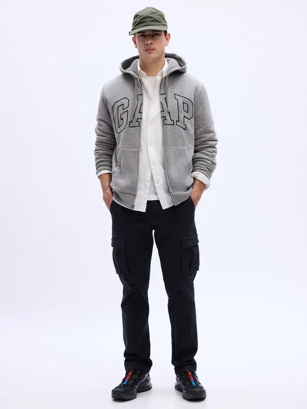 GAP GAP Sweatshirt with sherpa logo - Men