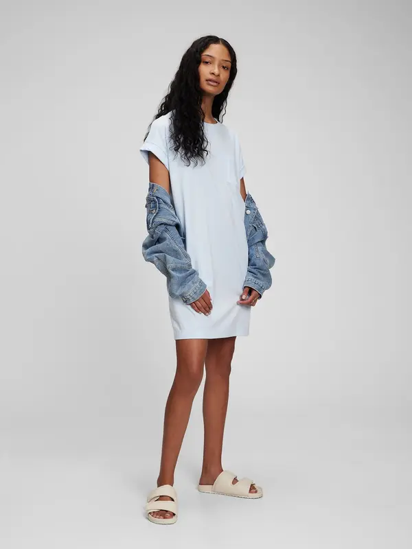 GAP GAP T-shirt Dress with Pocket - Women
