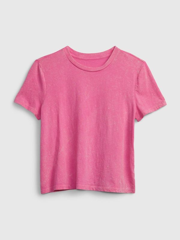GAP GAP T-shirt graphic shrunken t-shirt - Women's