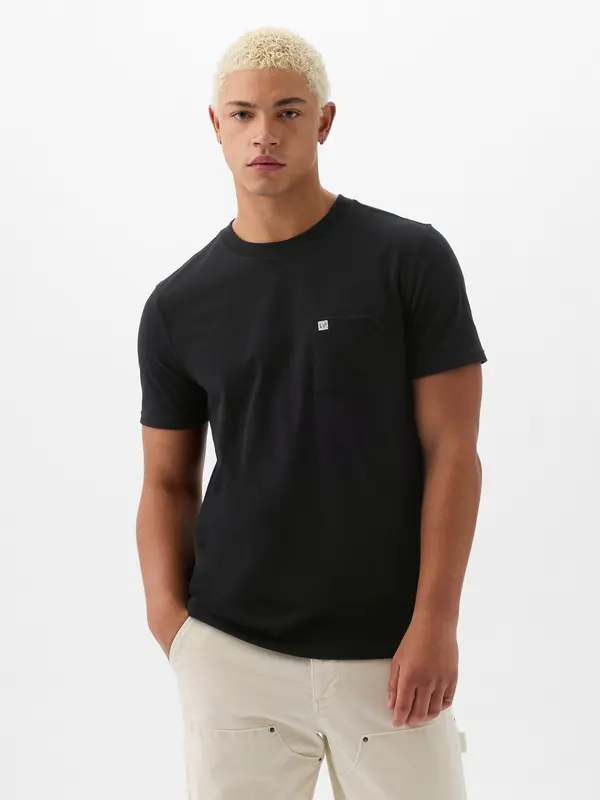 GAP GAP T-Shirt Intl - F Ss Pkt T Logo - Men's