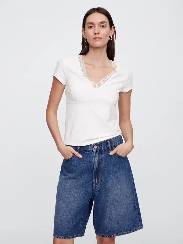 GAP GAP T-shirt with lace - Women's