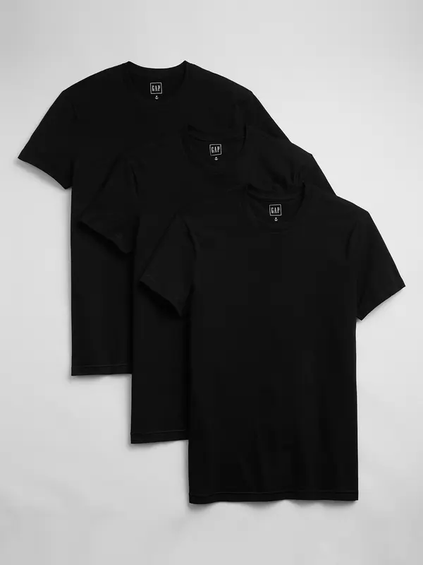 GAP GAP T-shirts crew, 3pcs - Men's