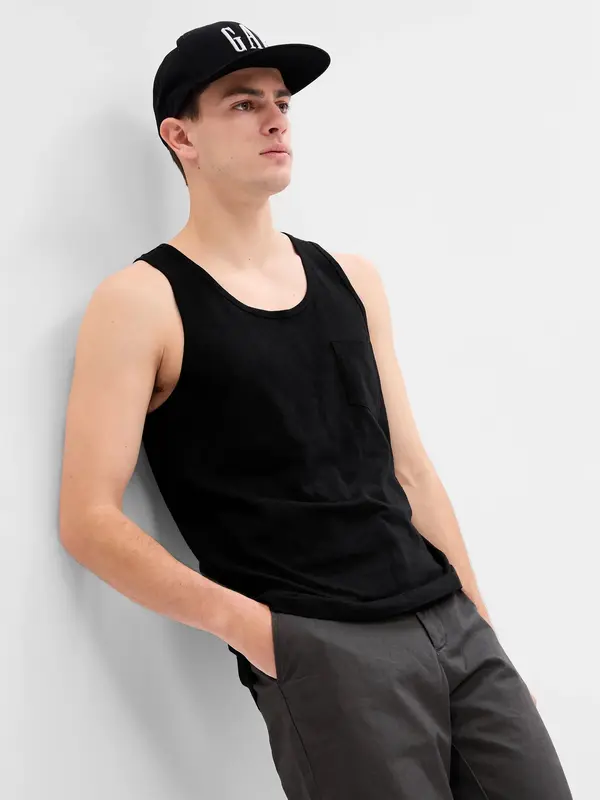 GAP GAP Tank Top with Pocket - Men's