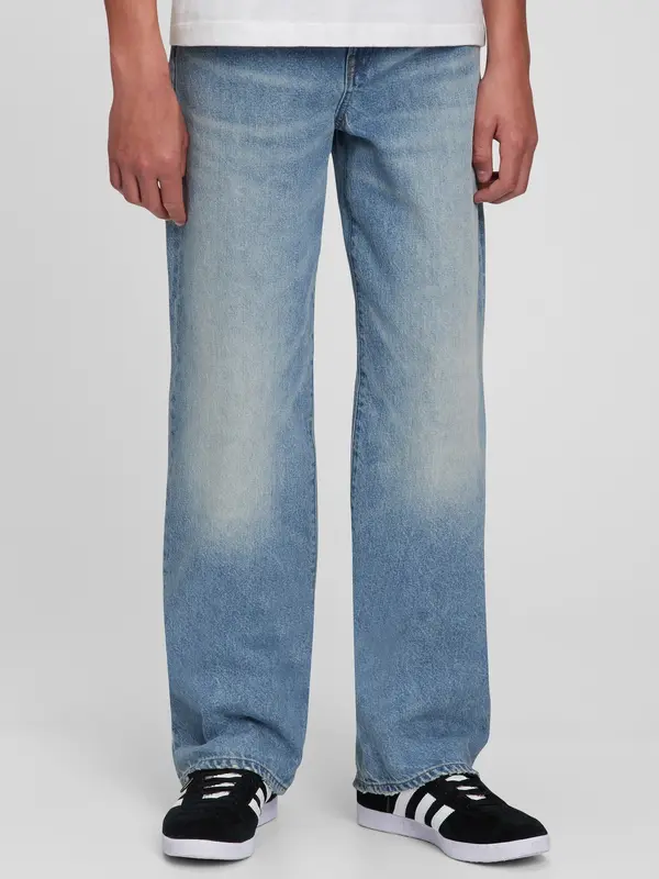 GAP GAP Teen Jeans organic '90s loose Washwell - Guys