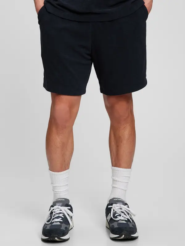 GAP GAP Terry Shorts with Elastic Waist - Mens