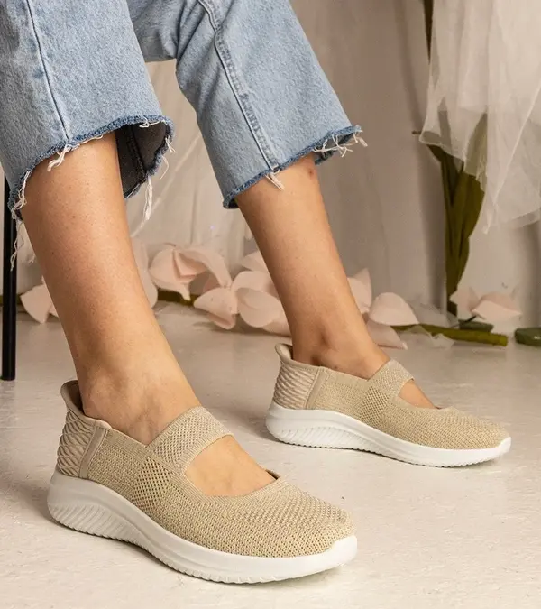 Gemre Gemre Beige women's sneakers on embossed sole Muratti