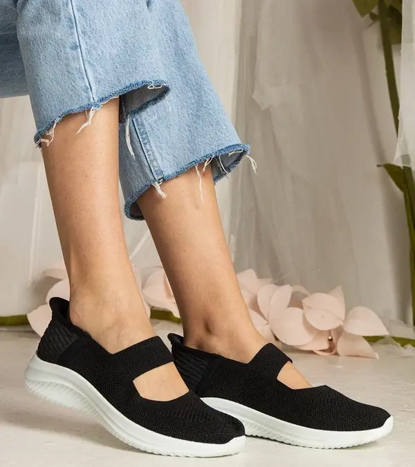 Gemre Gemre Black women's sneakers on embossed sole Muratti