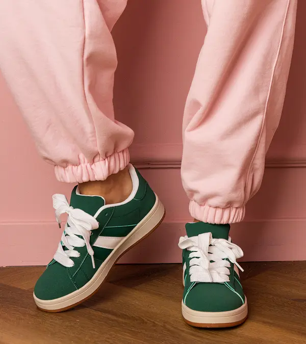 Gemre Gemre Green women's sports sneakers Joma