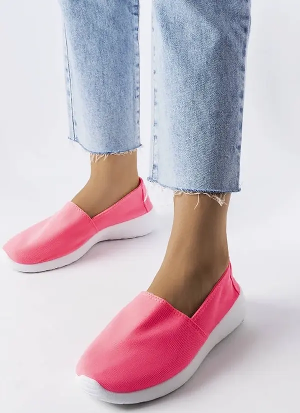 Gemre Gemre Pink slip-on sneakers Winding