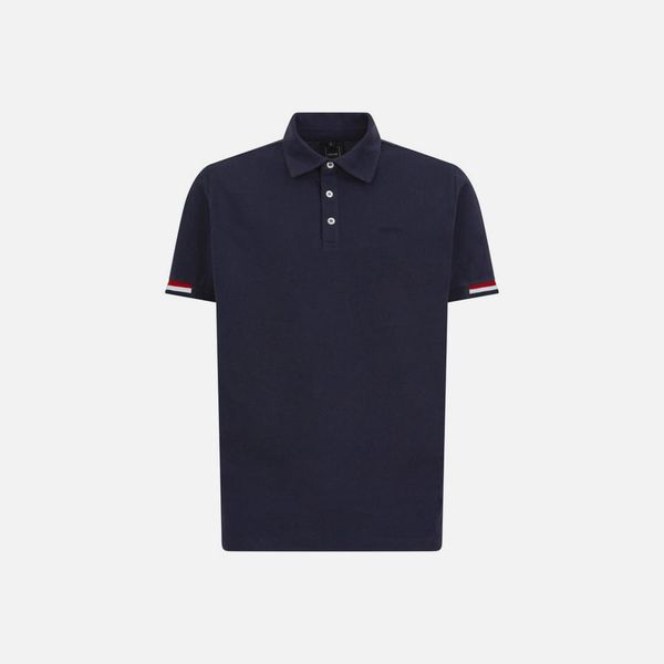 GEOX GEOX Blue men's polo shirt Polo - Men's