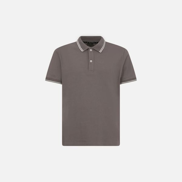 GEOX GEOX Cream men's polo shirt Polo - Men's