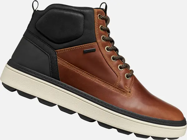 GEOX Geox Spherica ECUB-1.1 Men's Brown Ankle Boots - Mens