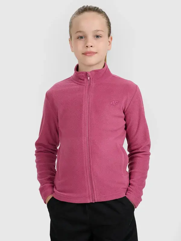 4F Girls' fleece sweatshirt 4F