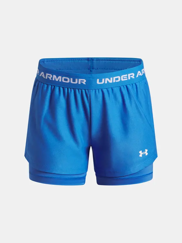 Under Armour Girls' shorts Under Armour UA Tech Play Up 2n1 Short-BLU - Girls