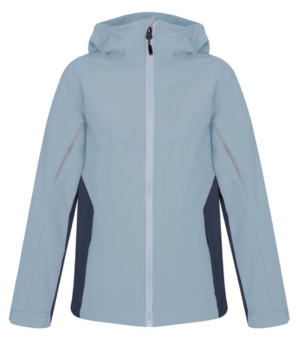 HANNAH Girl's softshell jacket Hannah CAPRA JR blue fog/insignia blue