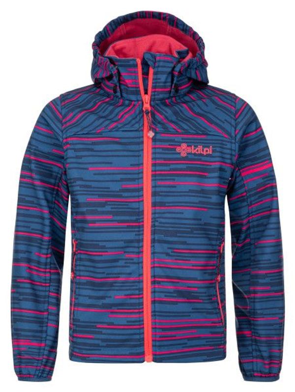 Kilpi Girls' softshell jacket KILPI RAVIA-JG dark blue