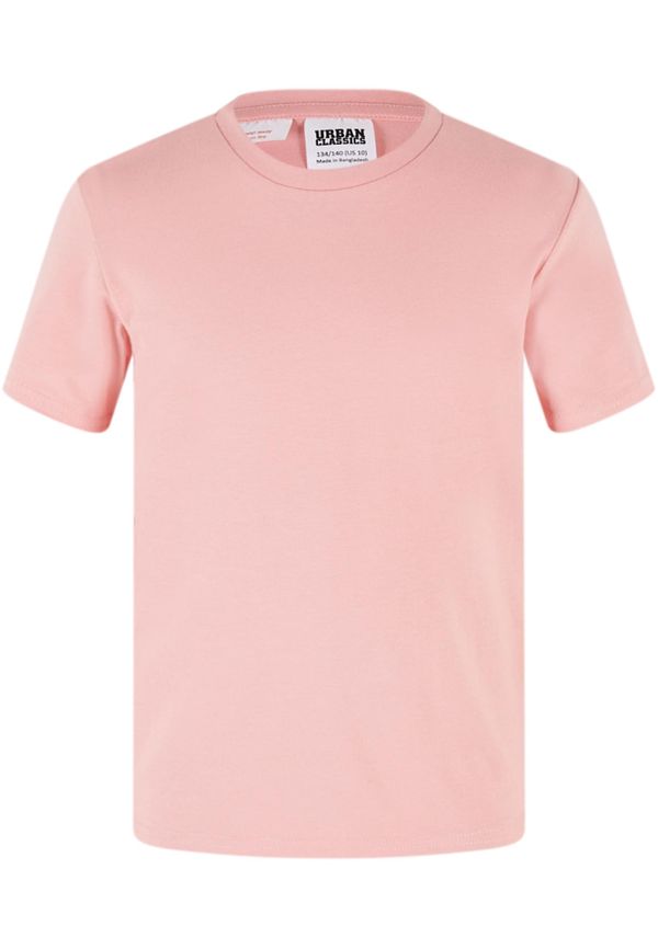 Urban Classics Girls' stretch T-shirt Jersey pink