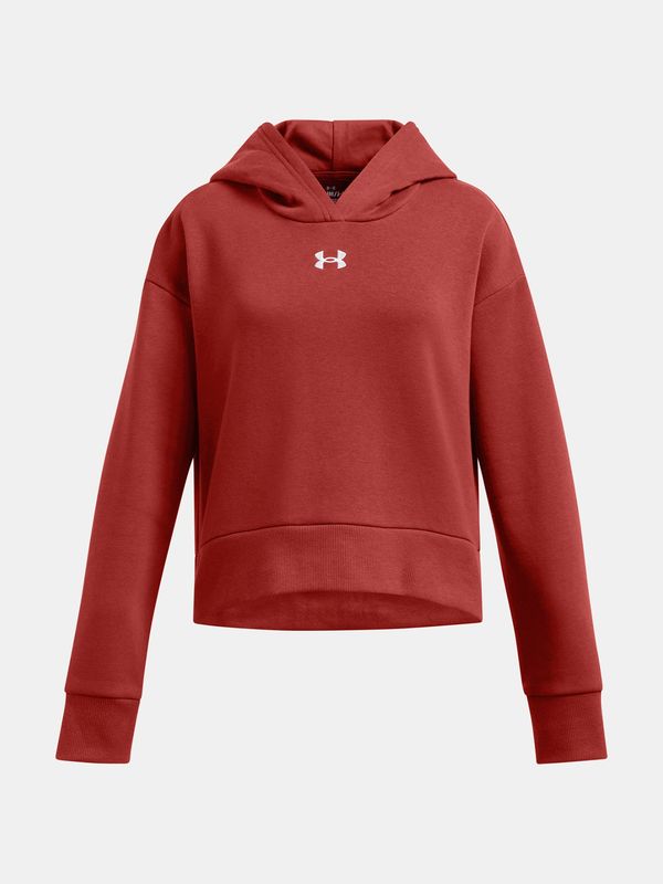 Under Armour Girls' sweatshirt Under Armour UA Rival Fleece Hoodie-ORG - Girls