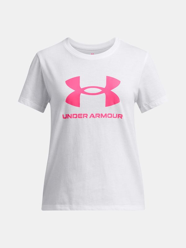 Under Armour Girls' T-shirt Under Armour UA BIG LOGO SS - Girls