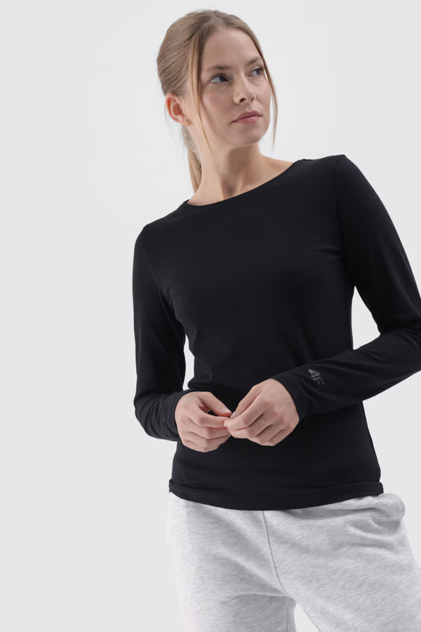 4F Гладка Риза С Дълъг Ръкав Longsleeve 4F Бял 4FWMM00TLONF376-10S