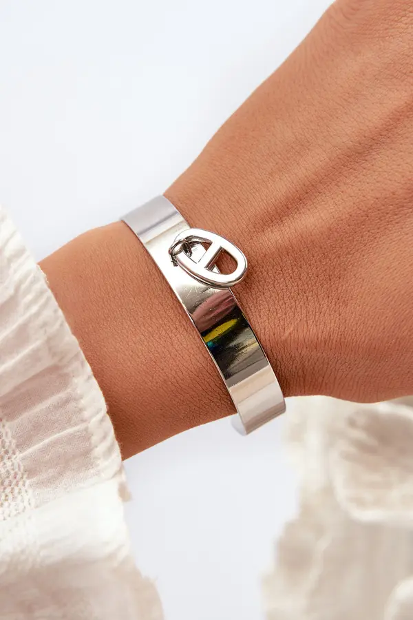 Glam Chic Glam Chic Дамска Гривна с Декорация Неръждаема Стомана Сребро