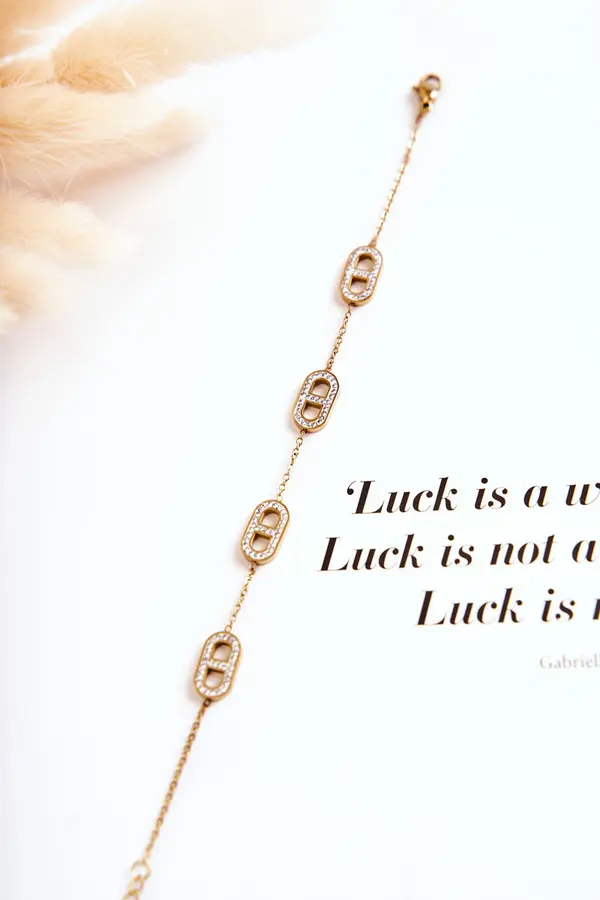 Glam Chic Glam Chic Гривна На Дебела Верижка Златна