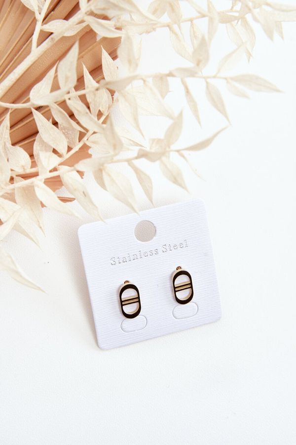 Glam Chic Glam Chic Златни овални обеци