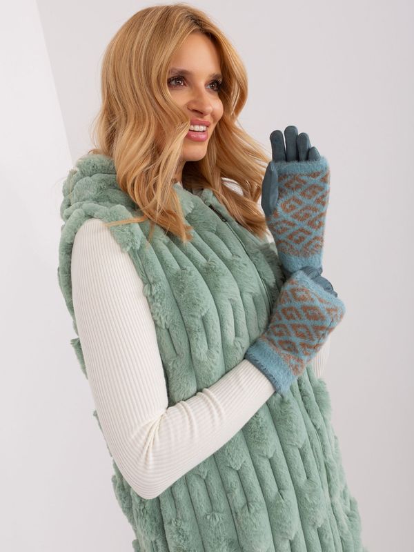 Wool Fashion Italia Gloves-AT-RK-2310.93-mint