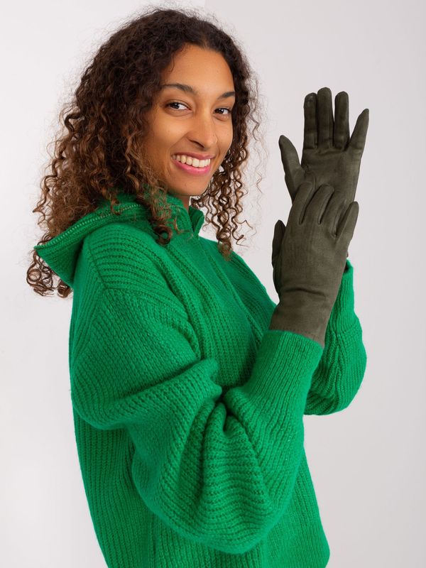 Wool Fashion Italia Gloves-AT-RK-2370.96-khaki
