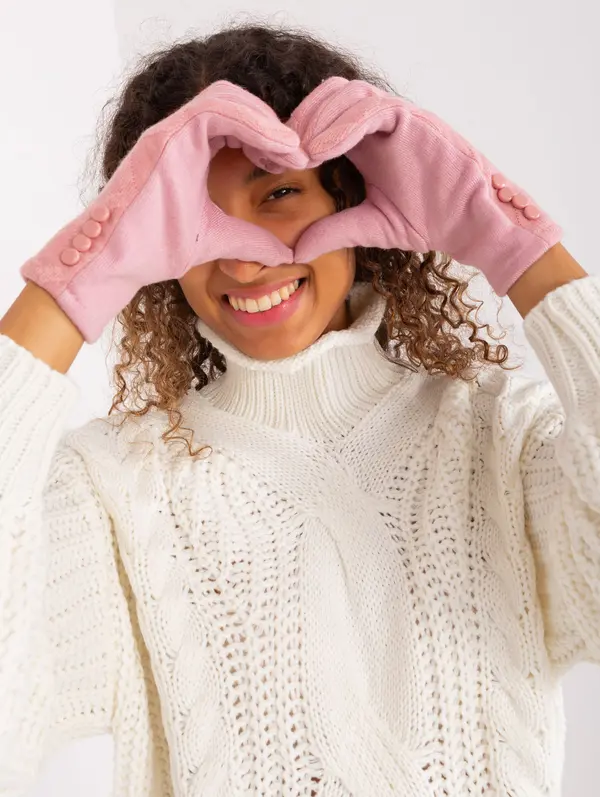 Wool Fashion Italia Gloves-AT-RK-239302.10X-light pink