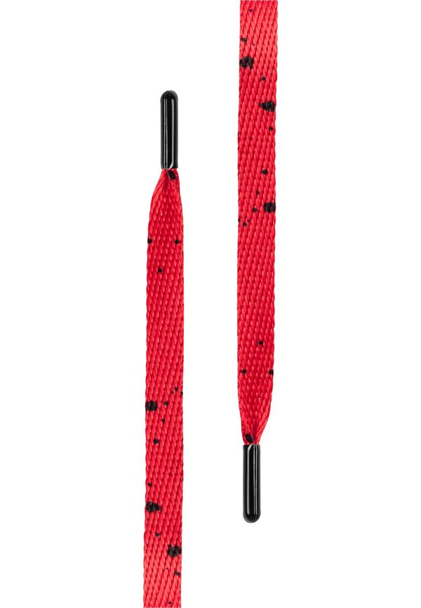 TUBELACES Gold Flat Splatter II Pack (5-Pack) laces red/black