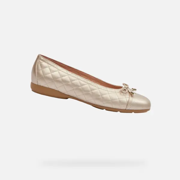 GEOX Gold women's ballet flats Geox Annytah - Women's