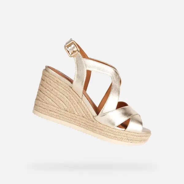 GEOX Gold women's sandals Geox Ponza - Women's
