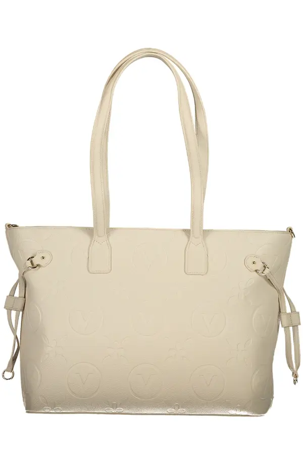 Valentino Bags Голяма бежова чанта Valentino