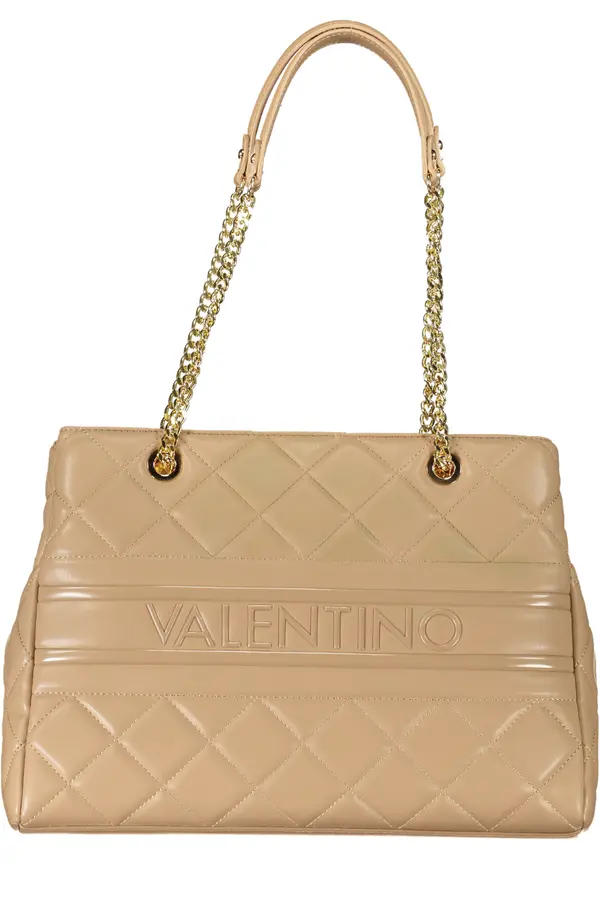 Valentino Bags Голяма бежова чанта Valentino