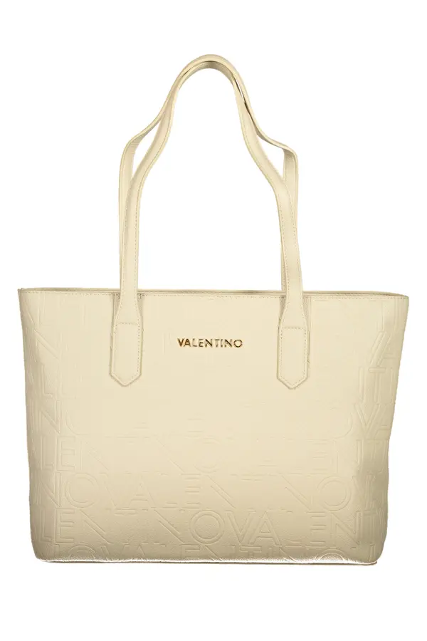 Valentino Bags Голяма бежова чанта Valentino
