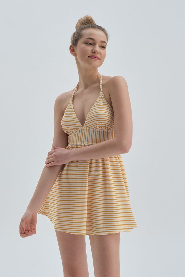 Dagi Горнище Dagi Yellow Tankini