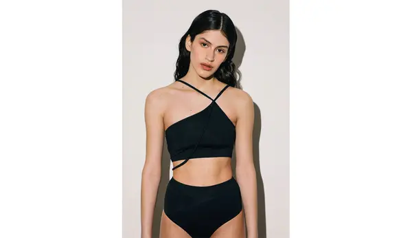 Norba Clothing Горнище на бански Norba Lagoon, черно