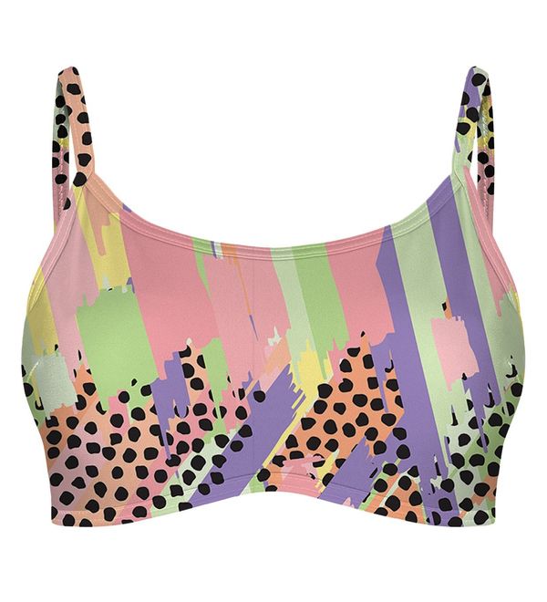 Mr. GUGU & Miss GO Горнище за дамски бански Mr. GUGU & Miss GO PASTEL DOTS CROP