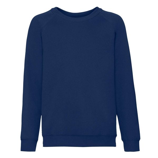 Fruit of the Loom Granatowa bluza dziecięca Raglan Sweat Fruit of the Loom