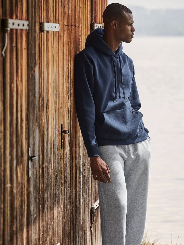 Fruit of the Loom Granatowa bluza męska z kapturem Hooded Sweat Fruit of the Loom