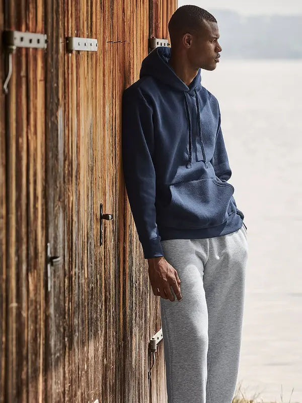 Fruit of the Loom Granatowa bluza męska z kapturem Hooded Sweat Fruit of the Loom