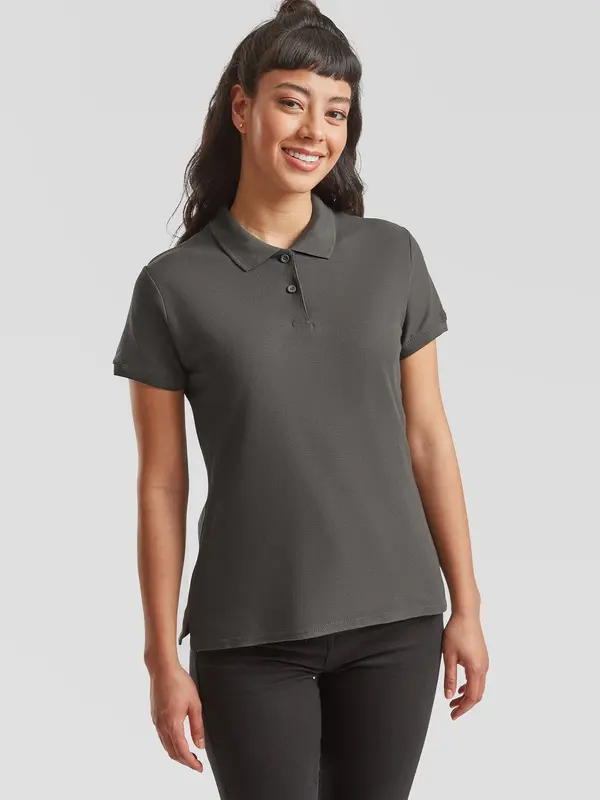 Fruit of the Loom Graphite Women's Polo Fruit of the Loom