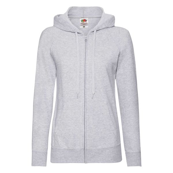 Fruit of the Loom Gray hoodie Lady fit Fruit Of The Loom