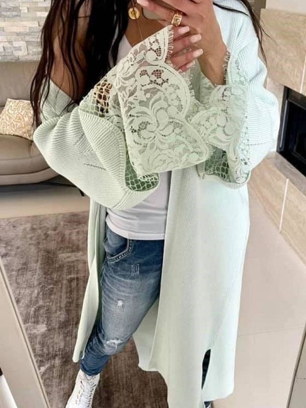 By o la la Green cardigan By o la la cxp0720. S05