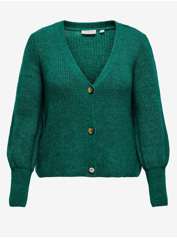 Only Green Ladies Cardigan ONLY CARMAKOMA Clare - Ladies