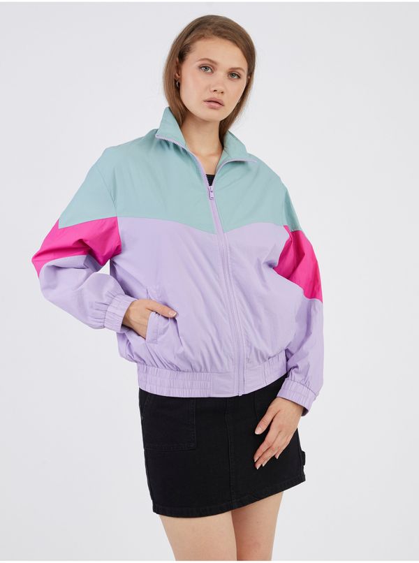 Only Green-purple women's rustle jacket ONLY Nellie - Ladies