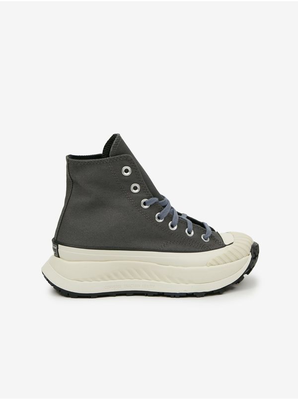 Converse Grey ankle sneakers on the Converse Chuck 70 AT CX platform - Women's