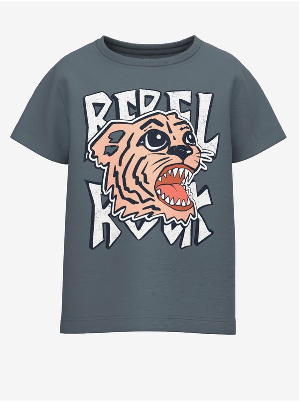 name it Grey boys' t-shirt name it Vokka - Boys