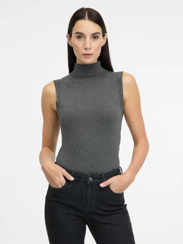Orsay Grey Women's Turtleneck Sweater ORSAY - Women's